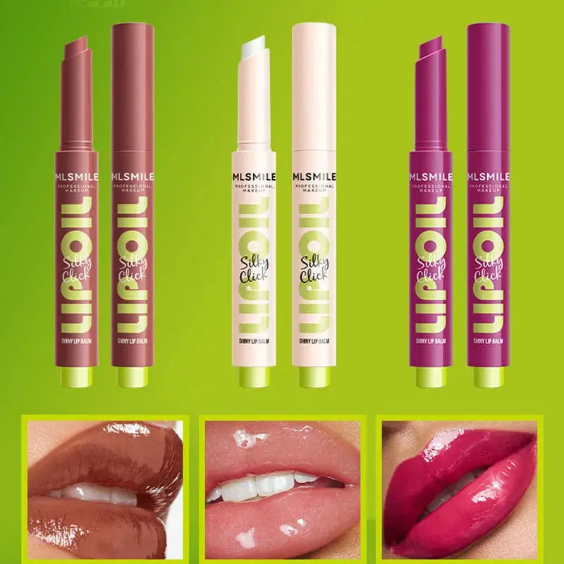 9-Color Shiny Lip Balm Set - Long-Lasting Waterproof Lip Gloss - SPINGHAR