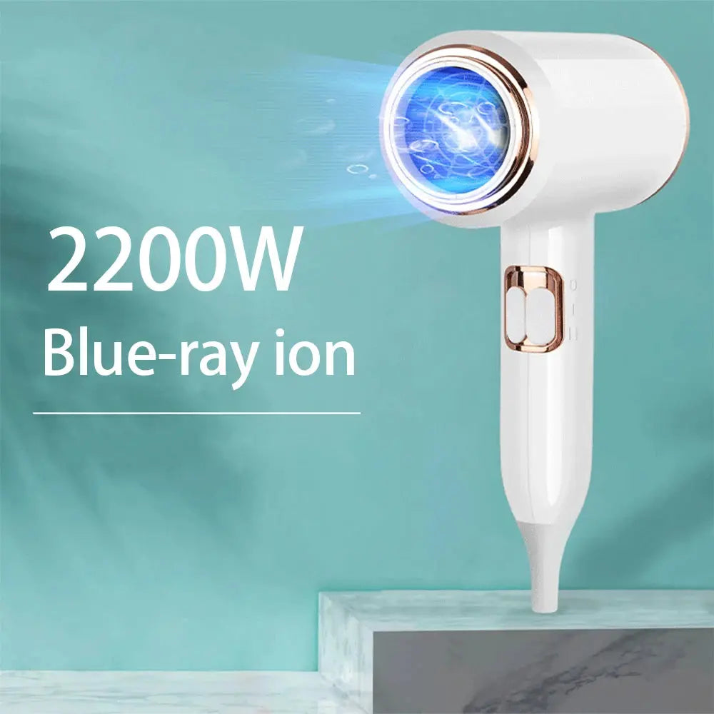 F33 T821 Professional Hair Dryer Hot Cold Wind Air Brush Hairdryer Negative Lonic Blow Dryer Strong PowerDryer Salon Tool 2400W - SPINGHAR