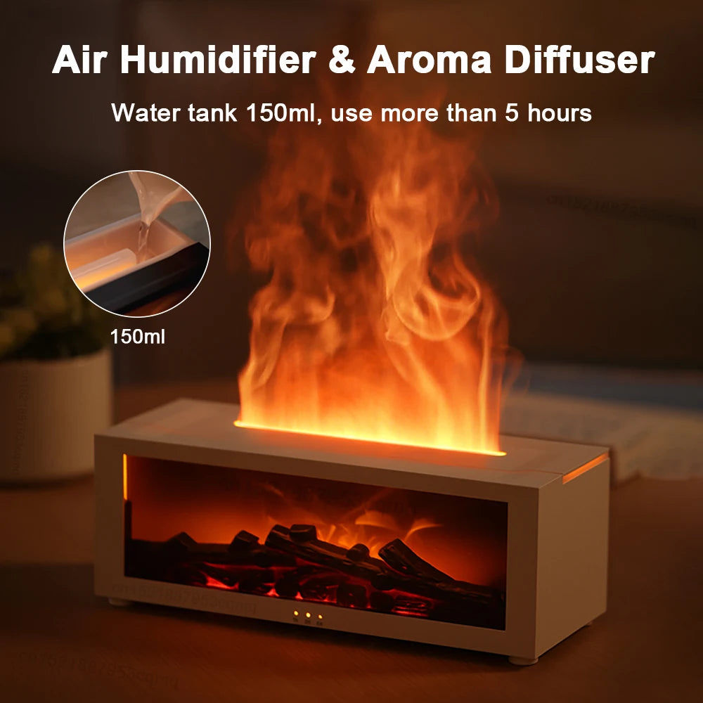 Air Humidifier Essential Oil Diffuser SPINGHAR