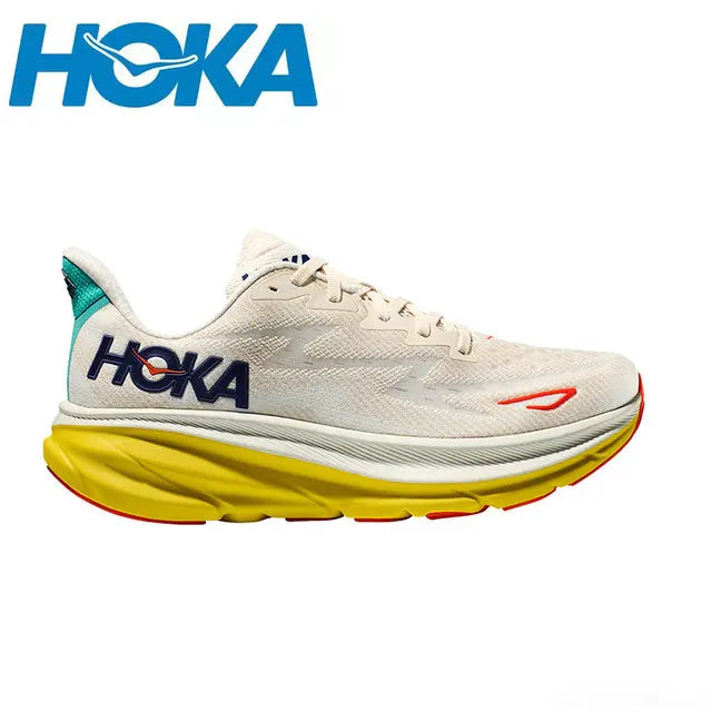 Hoka Clifton 9 Original Running Shoes Mens Women's Lightweight Cushioning Marathon Breathable Highway Trainer Sneakers SPINGHAR