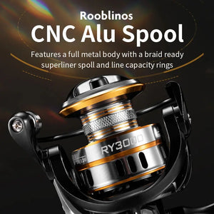 ROOBLINOS RY Spinning Reels - Ultralight for All Waters - SPINGHAR