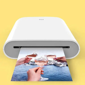 Xiaomi Pocket Photo Printer: Wireless Mini Printer with Bluetooth, ZINK Self-Adhesive Thermal Print SPINGHAR