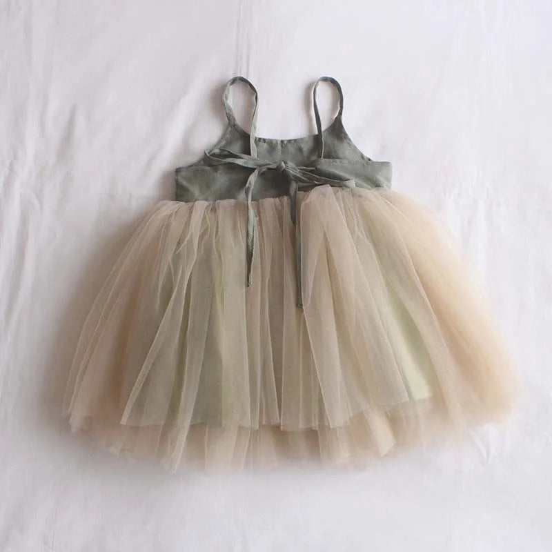 Princess Baby Girl Dress Summer Backless Baby Girls Birthday Dress For 0-4Y Baby Girl Tutu Dress Toddler Girl Clothes SPINGHAR