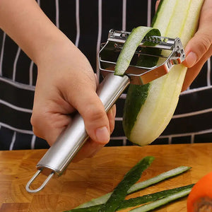 Multifunctional Kitchen Peeler Vegetable Fruit Peeler Stainless Steel Durable Potato Slicer Household Shredder Carrot Peeler - SPINGHAR