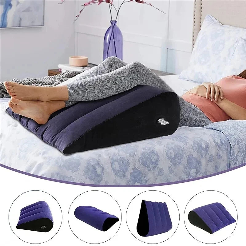 Multifunctional Inflatable Travel Pillow and Support Cushion SPINGHAR