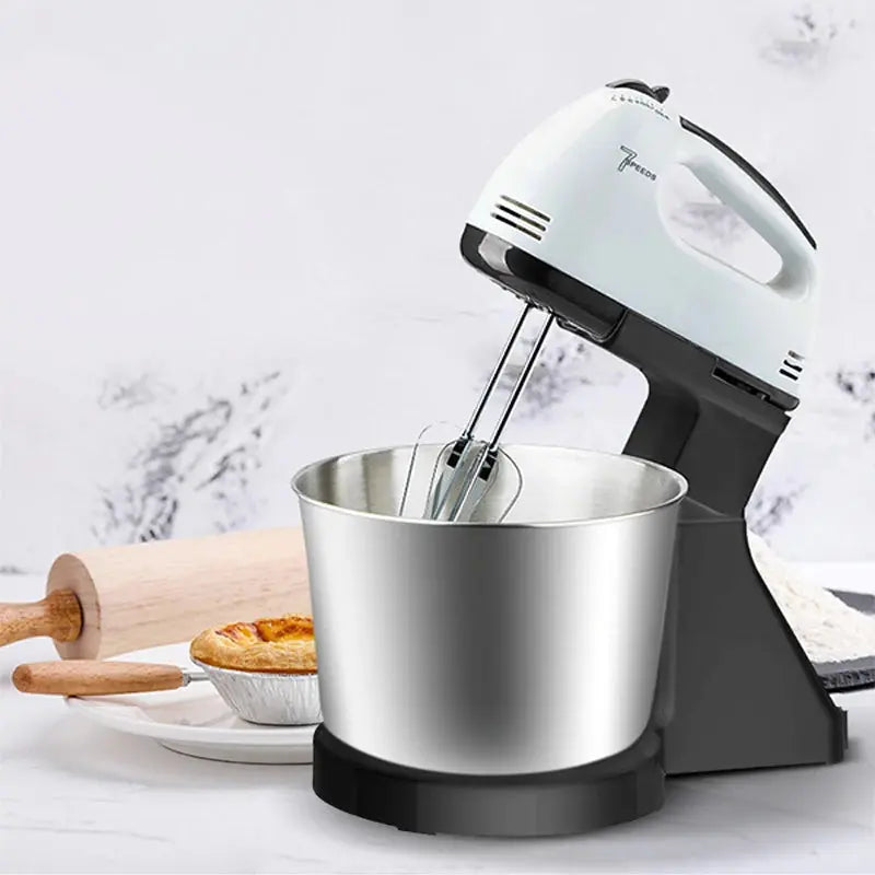 Kitchen Stand Food Mixers Kitchen Electric Food Blender Desktop Egg Whisk Cream Cake Dough Kneader Milk Frother Food Processor - SPINGHAR