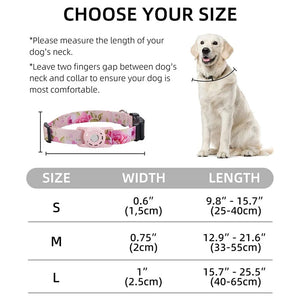 For Apple Air Tag Dog Collar Holder Print Protective Airtag Case for Pets Dog Cat Collar GPS Anti-lost Trackers Case Adjustable SPINGHAR