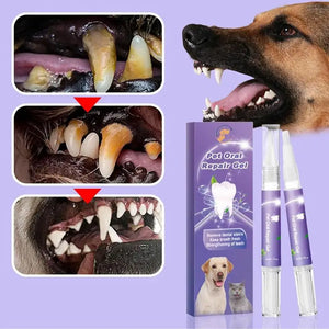 Pets Teeth Cleaning Gel Dog Tartar Remover Teeth Stains Removal Gel Pet Oral Care Dental Stones Scraper Cleaning Care Tools SPINGHAR