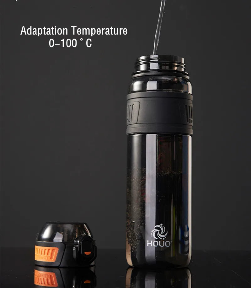 1000ml/750ml Portable Sport Water Bottle Durable Gym Fitness Outdoor Sport Climbing Cycling Drinking Bottle SPINGHAR