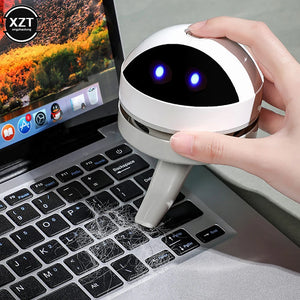 Mini Desktop Vacuum Cleaner Handheld Wireless Cleaner Portable Desktop Sweeper Office Home Cleaning Tools Pencil Eraser Crumbs SPINGHAR