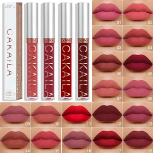 18 Colors Matte Lipgloss Set - Long-Lasting Liquid Lipstick in Bulk - SPINGHAR