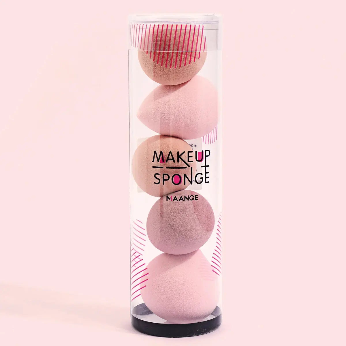 MAANGE 5PCS Makeup Sponge Blender Set - Multi-Colored Foundation & Concealer Puffs - SPINGHAR