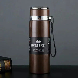 New 316 stainless steel thermos cup portable sling travel kettle large capacity outdoor sports kettle batch - SPINGHAR