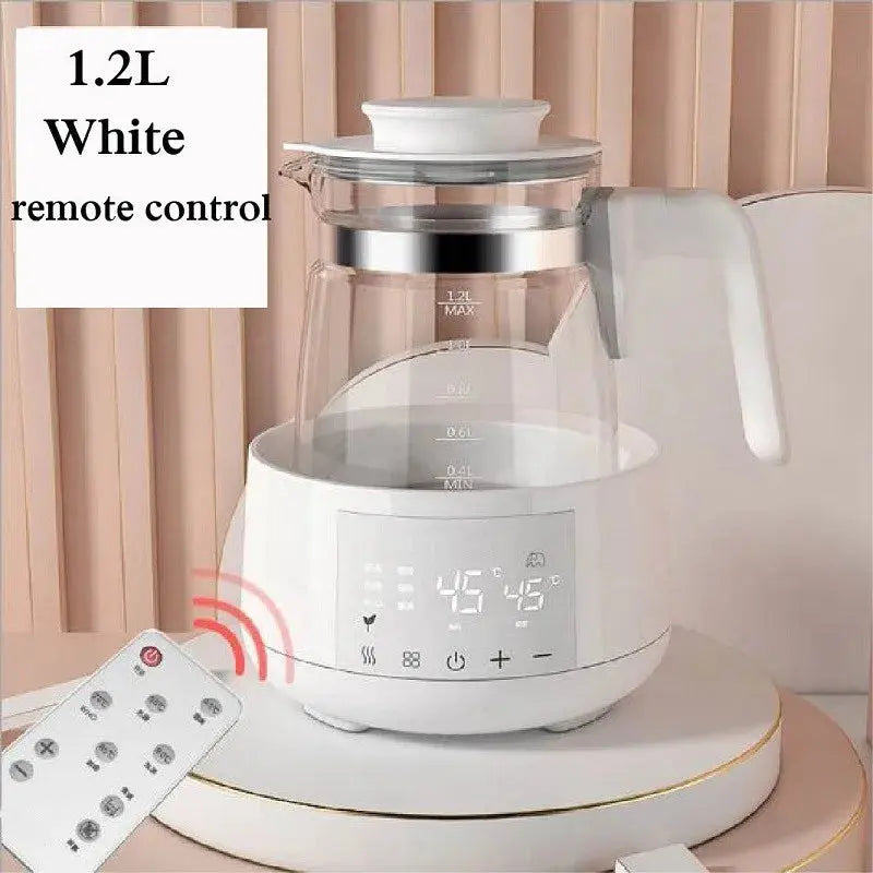 1.2L Infant Thermostatic Milk Regulator Baby Kettle Keep Warm 24 Hours Hot Water Smart Insulation Pot Milk Powder Warmer - SPINGHAR