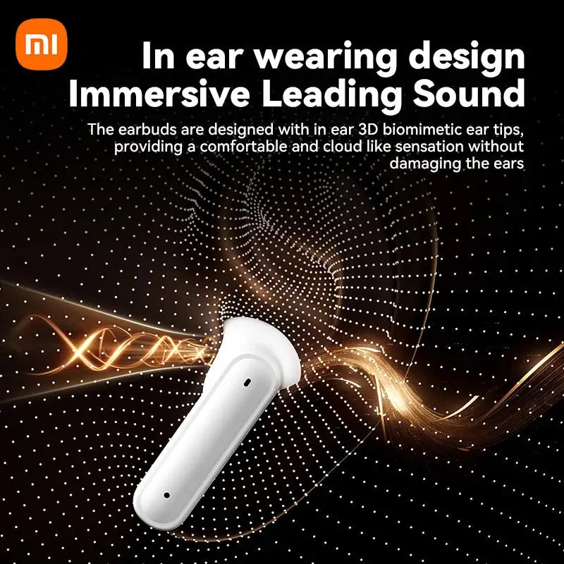 Xiaomi ANC Wireless Earbuds Bluetooth Earphone Touch Screen airpods Control Active Noise Reduction In Ear Headphone Bulit in Mic - SPINGHAR