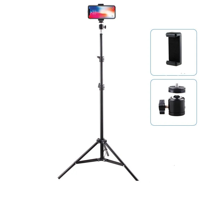 Mobile phone live support photo tripod multi-functional video recording selfie landing tripod SPINGHAR