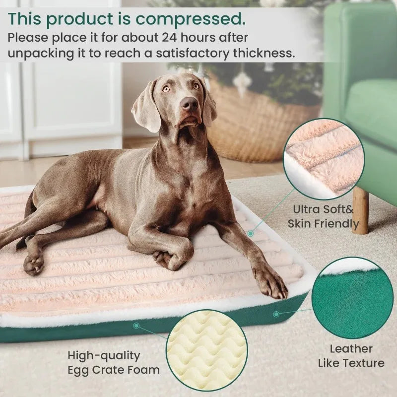 Dog Beds for Large Dogs Bed Small Pet Products Sofa Puppy Pets Breeds Blanket Cushions Mat Bed Supplies Cats Baskets Accessories SPINGHAR