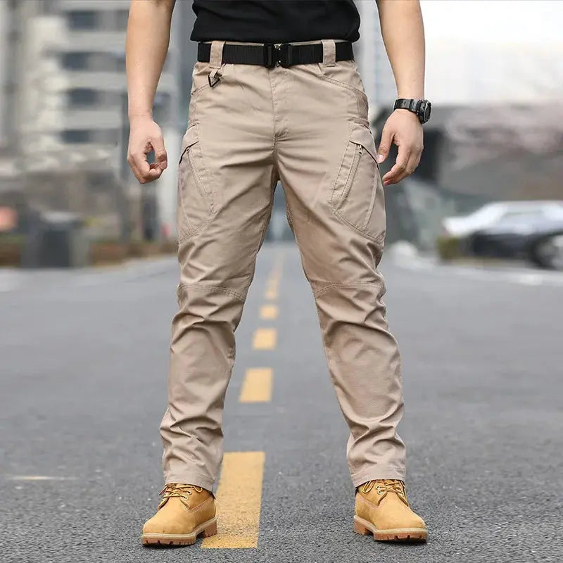 Men's Tactical Cargo Pants | Combat Trousers with Pockets | Plus Size 6XL - SPINGHAR