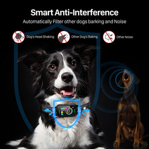 Anti Bark Training Collar For Dog Antiladridos Barking Electric Sheet Stuff Accsesories Pet Stopper Waterproof Vibrator Supplies SPINGHAR