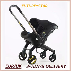 Lightweight Stroller Baby Stroller Baby 4 in 1 Safety Cart Baby pram Carriage Travel System High Quality Senior Baby Carriage - SPINGHAR