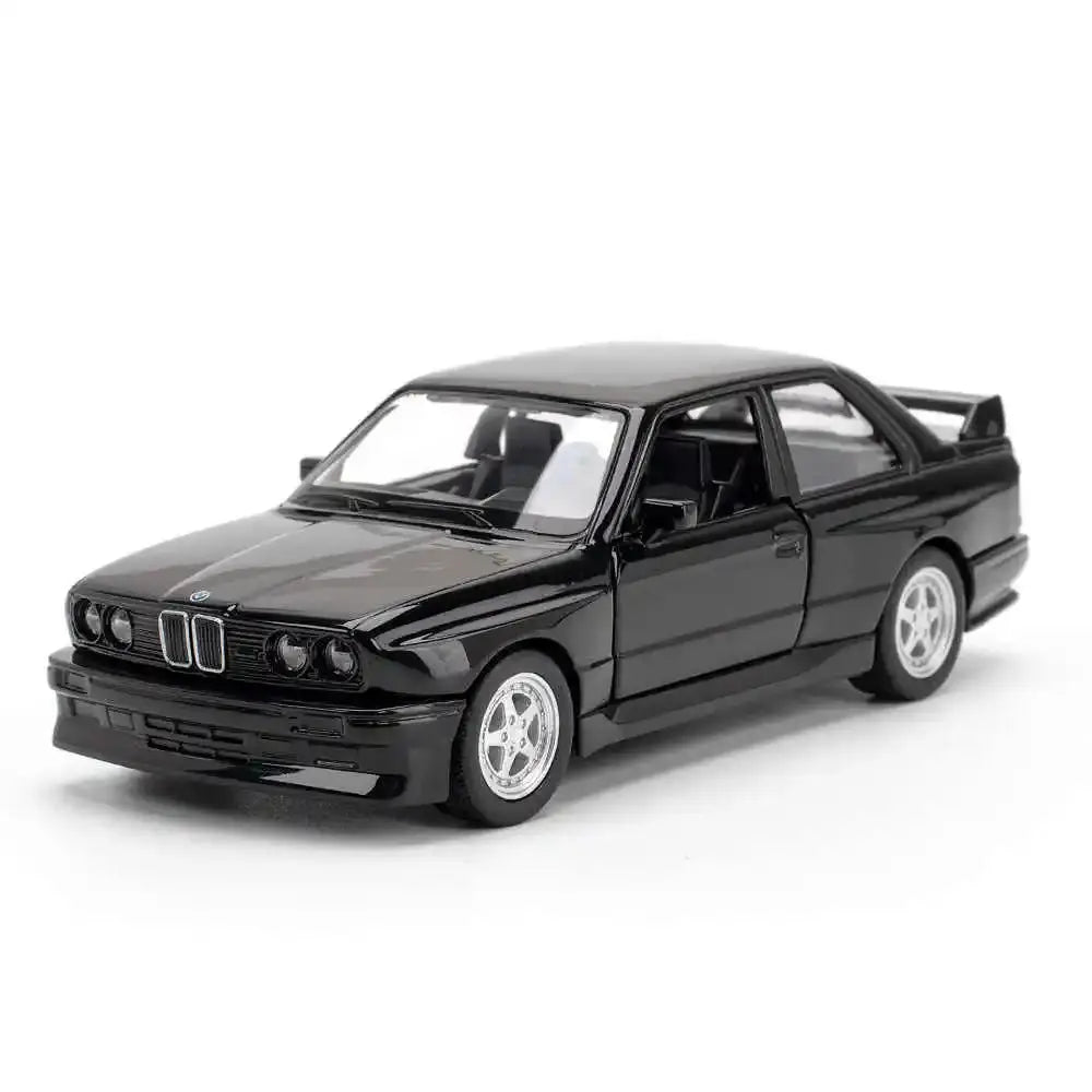 1/36 BMW M3 E30 1987 Classical Rally Toy Car Model For Children RMZ CiTY Diecast Metal Miniature Pull Back Collection Gift Kid - SPINGHAR