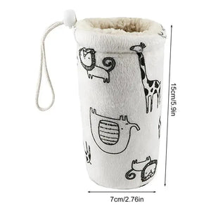 Feeder Bottle Keep Warm Bag Food Warmer Newborn Baby Keep Warm Infant Feeding Bottle Bag - SPINGHAR