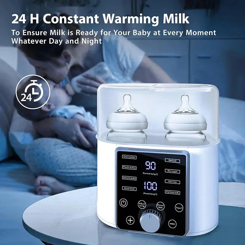 Electric Baby Feeder Bottle Warmer Steam Sterilization Milk Heater Baby Wammer - SPINGHAR