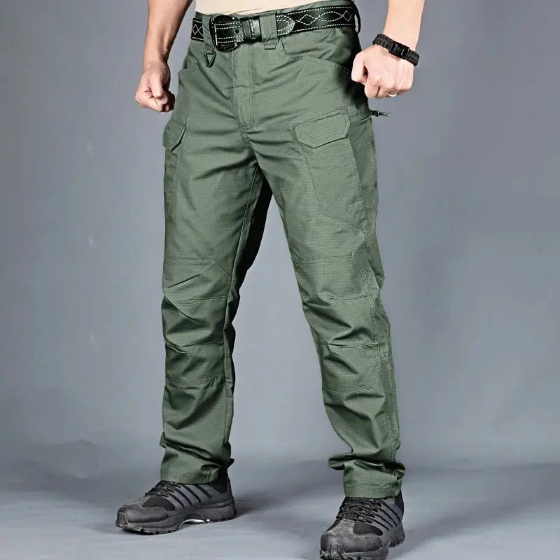 Men's Tactical Cargo Pants | Combat Trousers with Pockets | Plus Size 6XL - SPINGHAR