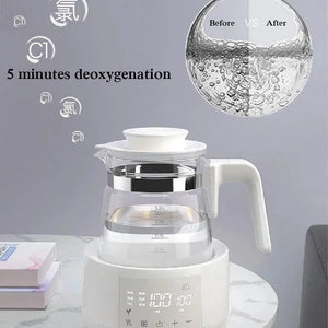 1.2L Infant Thermostatic Milk Regulator Baby Kettle Keep Warm 24 Hours Hot Water Smart Insulation Pot Milk Powder Warmer - SPINGHAR