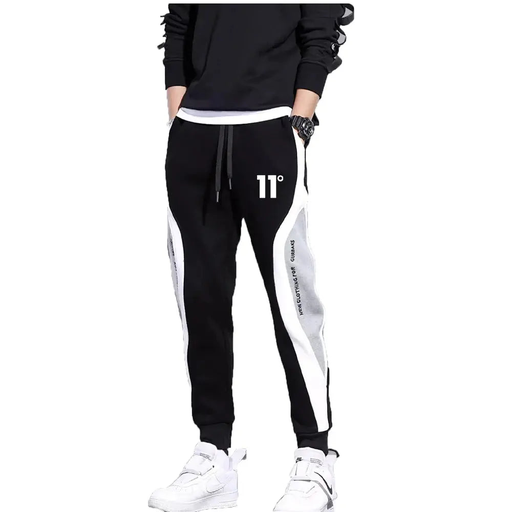 11 Print Men's Sweatpants Patchwork Jogging Pants Male Outfit Loose Trousers Straight Pants New Spring Autumn Fashion Clothes - SPINGHAR