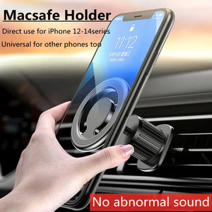 Magnetic Car Phone Holder Stand Macsafe Support in Car for iPhone 12 13 14 Pro Max Mini Magnet Car Air Vent Clip Cellphone Mount SPINGHAR