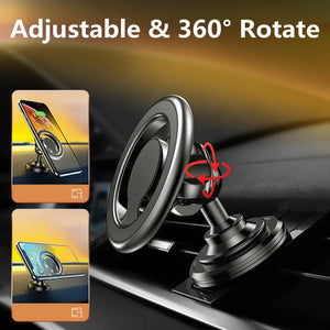 Magnetic Car Phone Holder Stand Macsafe Support in Car for iPhone 12 13 14 Pro Max Mini Magnet Car Air Vent Clip Cellphone Mount SPINGHAR