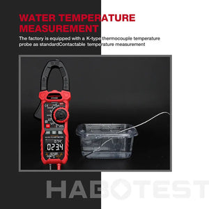 HT208A/D True RMS Digital Clamp Meter - SPINGHAR