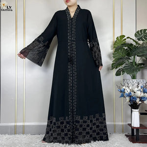 Elegant Women's Dresses - Chiffon Dashiki & African Abaya - SPINGHAR