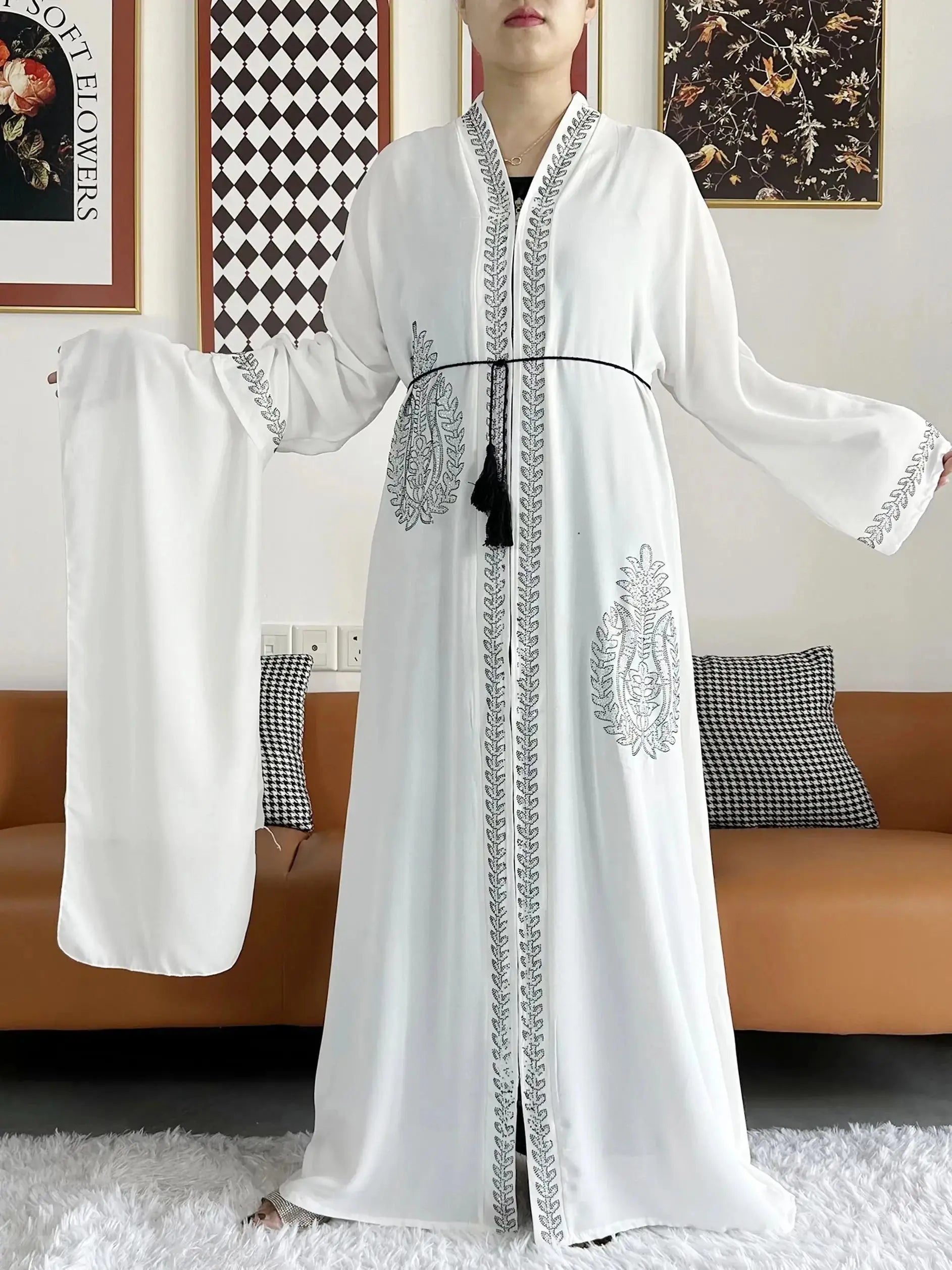 Summer Chiffon Dashiki Dress - Elegant Party Outfit - SPINGHAR