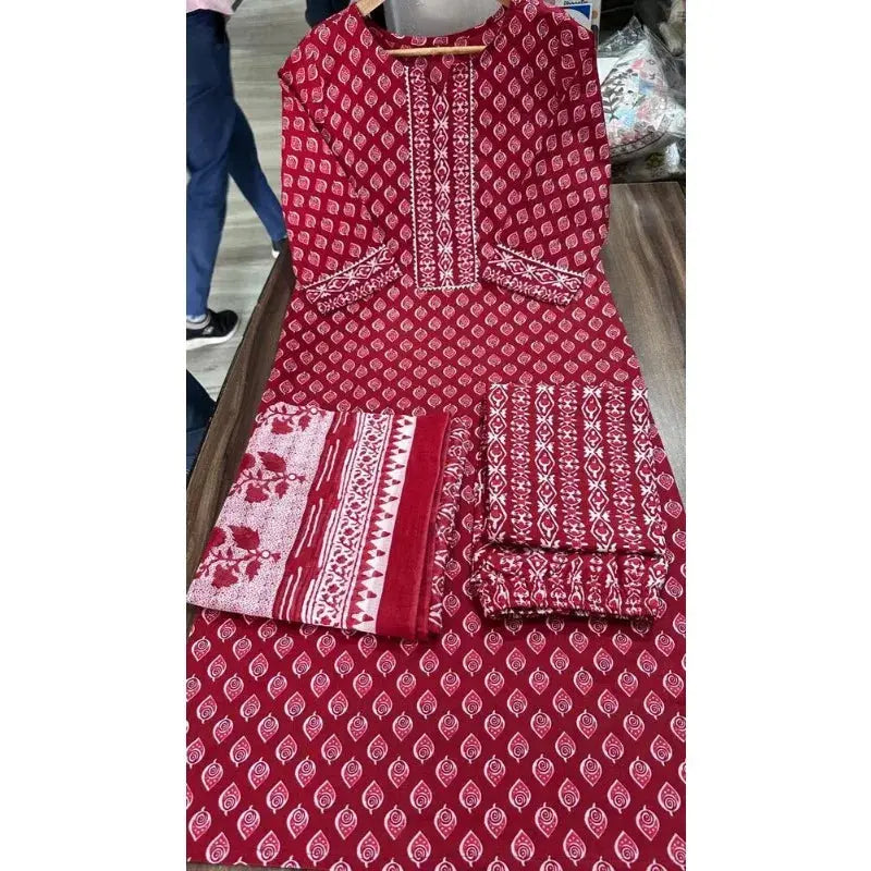 Cotton Salwar Kameez Party Wear Wedding Pakistani Dress Fashion Trends - SPINGHAR