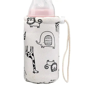 Feeder Bottle Keep Warm Bag Food Warmer Newborn Baby Keep Warm Infant Feeding Bottle Bag - SPINGHAR