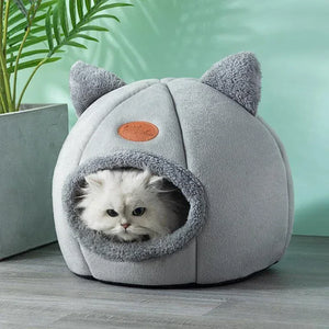 Deep Sleep Comfort Cat Bed, Iittle Mat Basket, Small Dog House Products, Pets Tent, Cozy Cave Nest, Indoor, New SPINGHAR