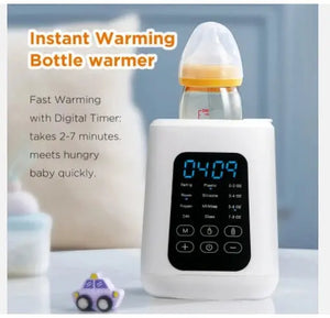 Electric Baby Feeder Bottle Warmer Steam Sterilization Milk Heater Baby Water Heating Milk Warming Bottle - SPINGHAR