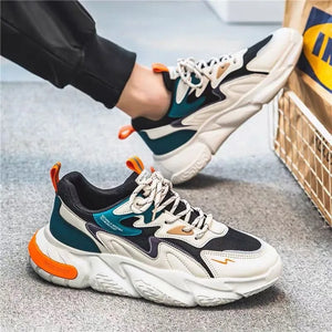 Fashion Men Casual Sneakers High Quality Comfortable Platform Running Sport Shoes Breathable Basketball Footwear Tenis Masculino SPINGHAR