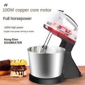 Kitchen Stand Food Mixers Kitchen Electric Food Blender Desktop Egg Whisk Cream Cake Dough Kneader Milk Frother Food Processor - SPINGHAR