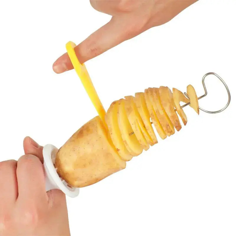 Whirlwind Potato Spiral Cutter Potato Tower Making Machine Vegetable Slicer Creative Vegetable Tools Kitchen Accessories Gadgets - SPINGHAR