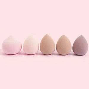 MAANGE 5PCS Makeup Sponge Blender Set - Multi-Colored Foundation & Concealer Puffs - SPINGHAR