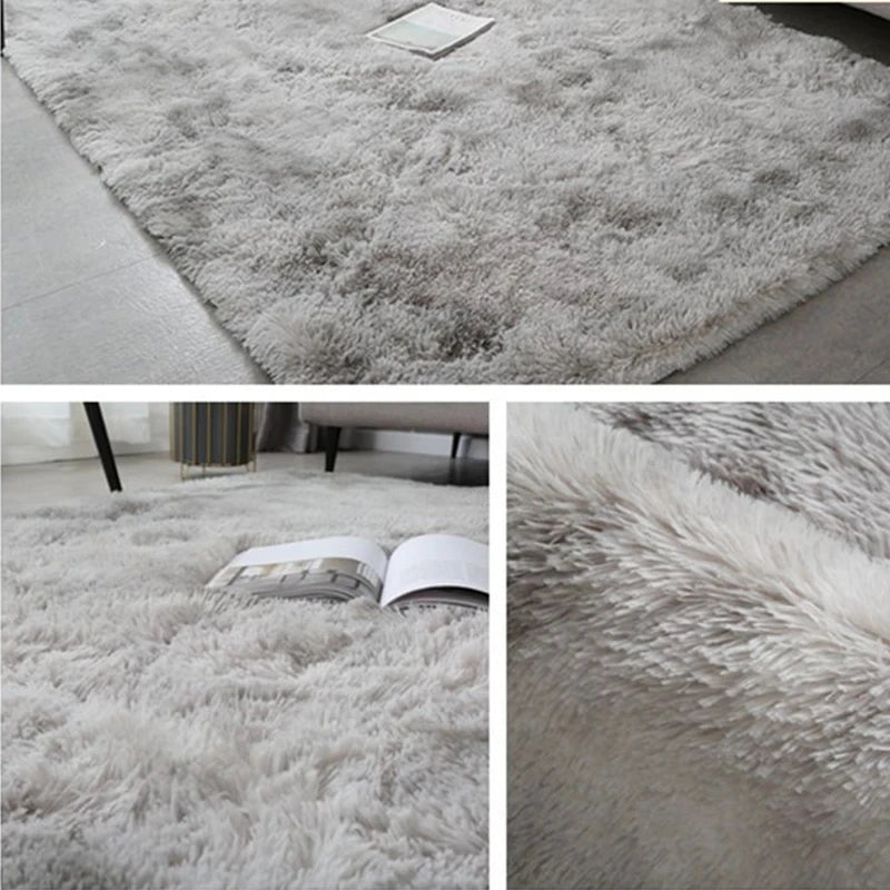 Fluffy Large Carpet Living Room Plush Lounge Rug in The Bedroom Floor Mat Soft Velvet Carpets For Children Kids Decoration  ﻿ SPINGHAR