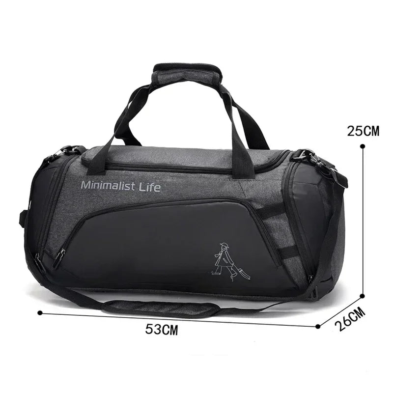 Sports Bag Gym Bag Waterproof  Training  Fitness Bags Durable Multifunctional Handbag Outdoor Sporting Swimming Tote SPINGHAR