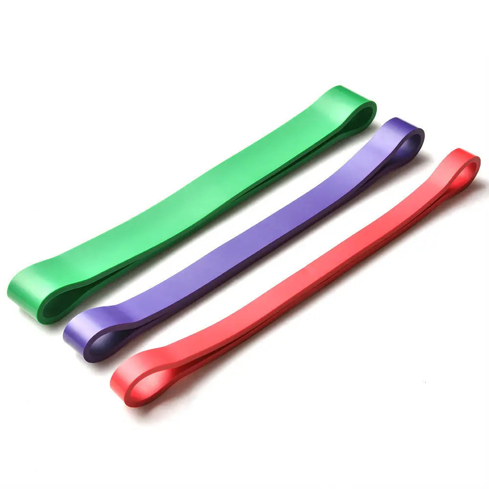 3 Colors Resistance Bands Natural Latex Expander Power Yoga Rubber Loop Fitness Elastic Bands Pilates Sport Workout Equipment SPINGHAR