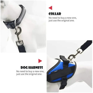 Adjustable Pet Cat Dog Car Seat  Belt Pet Seat Vehicle Dog Harness Lead Clip Safety Lever Traction Dog Collars Dog Accessoires SPINGHAR