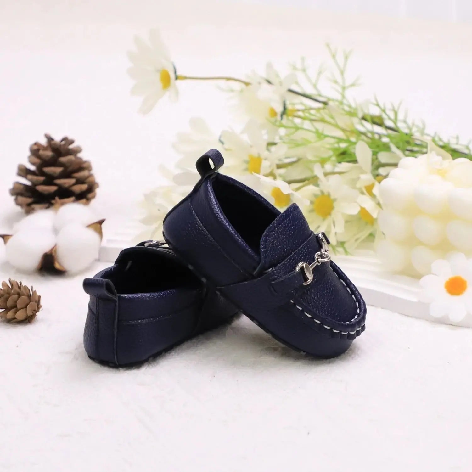 Casual Slip On Low Top Loafer Shoes For Baby Boys, Lightweight Comfortable Non Slip Flat Shoes For Indoor Outdoor Walking, Sprin - SPINGHAR