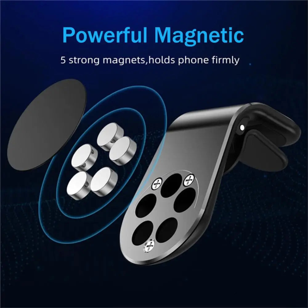 Magnetic Car Phone Holder Stand Air Vent Magnet Car Mount GPS Smartphone Mobile Support In Car Bracket for iPhone Samsung Xiaomi SPINGHAR