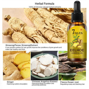 Hair Growth Serum - Fast-Acting Ginger Essential Oil for Dense Regrowth (10/20/40ml) - SPINGHAR